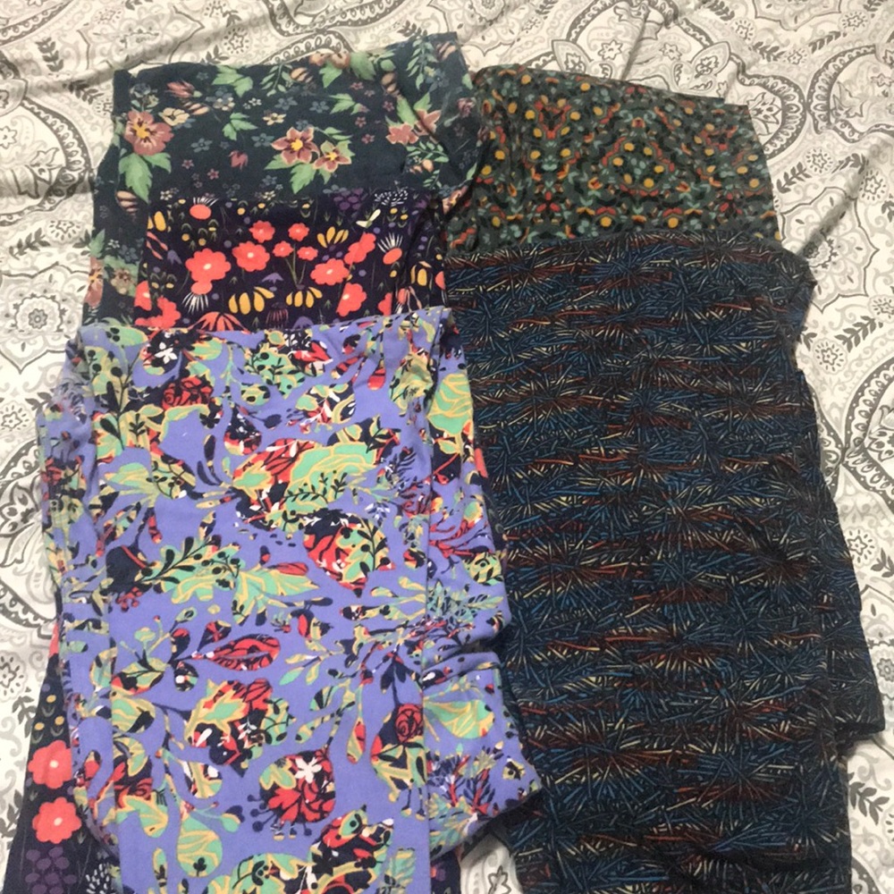 Lularoe leggings lot of 10